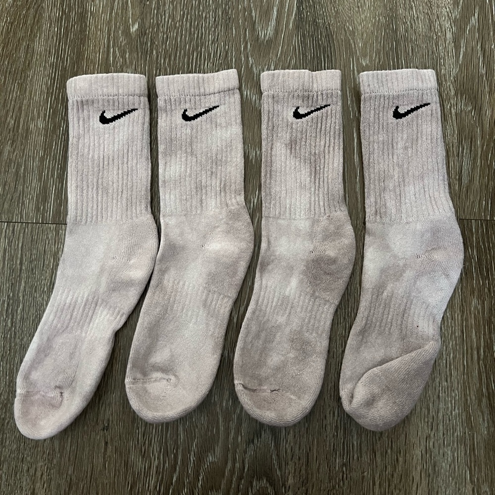 Nike Dark Gray/ Dark Brown Cushion Crew Socks